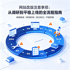 双城建站-网站改版注意事项：从调研到平稳上线的全流程指南