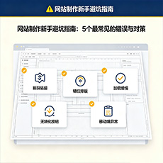 双城建站-网站制作新手避坑指南：5个最常见的错误与对策