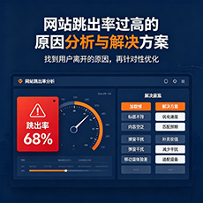 哈尔滨建站-网站跳出率过高的原因分析与解决方案