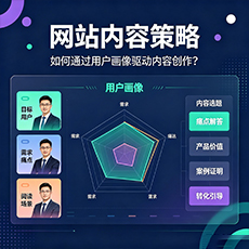 哈尔滨建站-网站内容策略:如何通过用户画像驱动内容创作?
