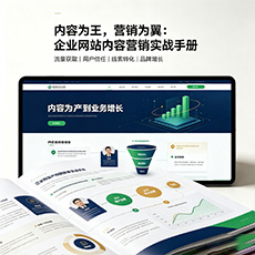 哈尔滨建站-内容为王，营销为翼：企业网站内容营销实战手册