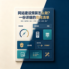 哈尔滨建站-网站建设预算怎么做？一份详细的费用清单