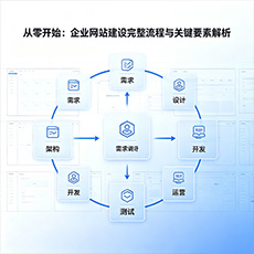 双城建站-从零开始：企业网站建设完整流程与关键要素解析